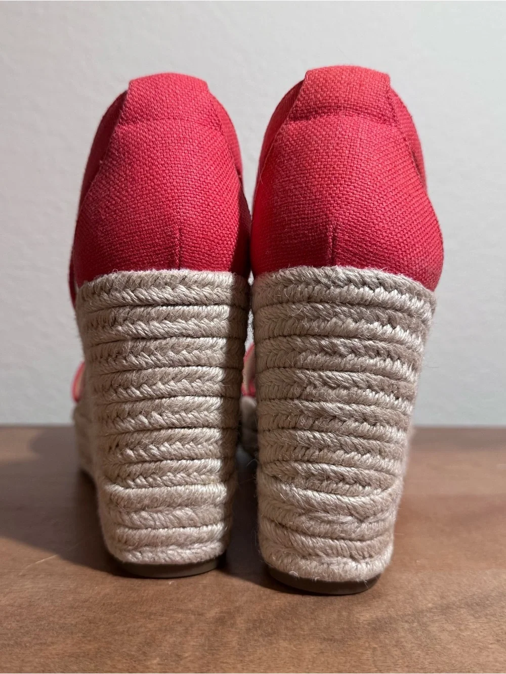 Brand New Michael Kors Berkley Espadrille Mid Wedge Sandals